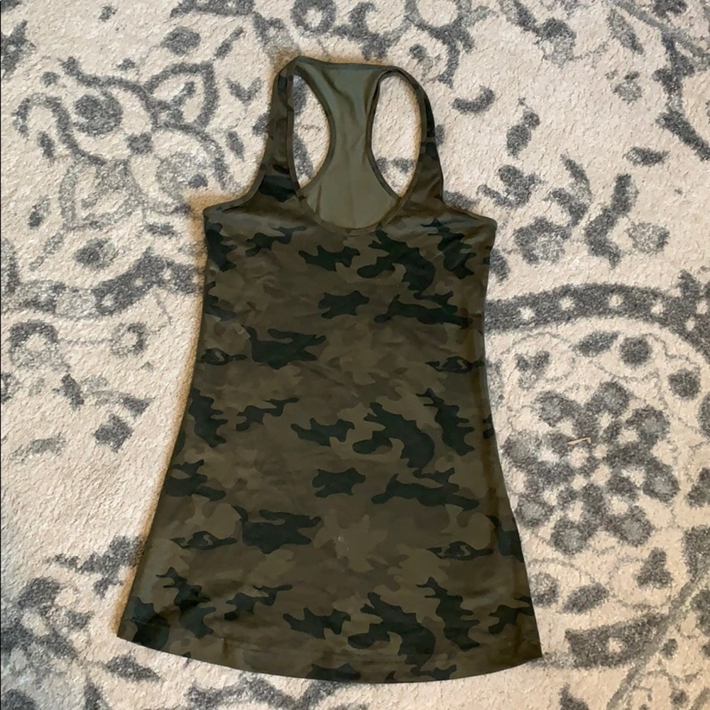 Lululemon camo cool racer back